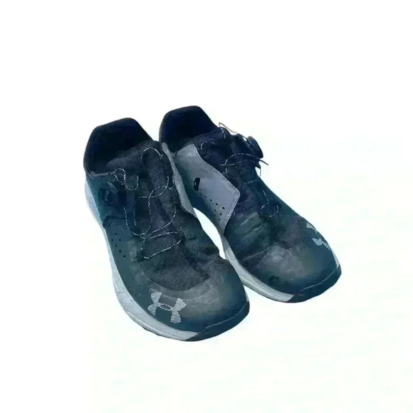 UNDER ARMOUR WOMENS TENNIS SHOE BLACK UA SYNCLINE BOA, 3021374-101 Sz 10 - Picture 5 of 8